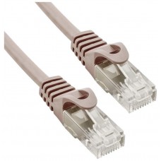 Cable de red UTP Phasak Cat. 6 Cu 10 m. gris
